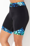 Chlorine Resistant Classic Tankini Set with Bike Short
