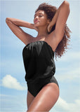 Loose Bandeau Tankini Set