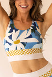 Bloomington Cut Back Crop Bikini Set