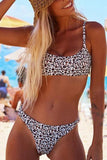 Double Sided Leopard Print Bikini