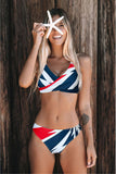 Colorful Printed Bikini Set