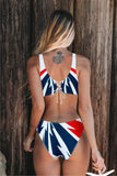Colorful Printed Bikini Set