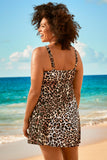 Two-piece Bandeau Swim Dress