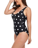 Polka Dot One Piece Swimsuit