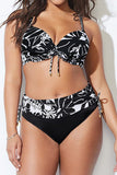 Creator Night Palms Foldover Underwire Bra Sized Bikini