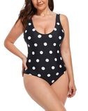 Polka Dot One Piece Swimsuit