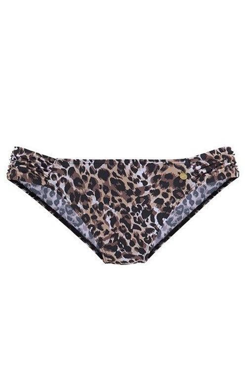 Leopard Print Halter String Bikini