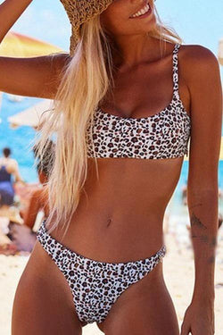 Double Sided Leopard Print Bikini