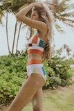 Bright Colorblock Swimsuit