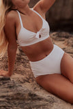 Pink Check off the Hook Bikini Set