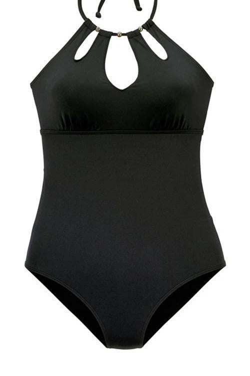 Halter Hollow One Piece