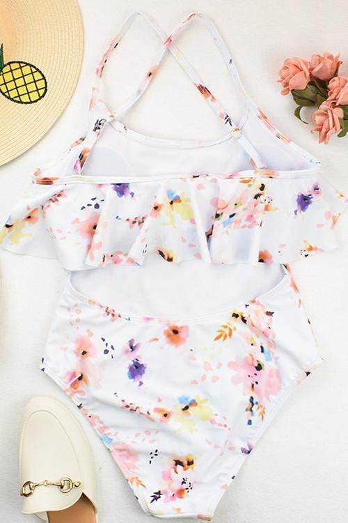 Flowral Falbala One Piece