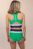 Lime Tree Bikini Set Swimsuit