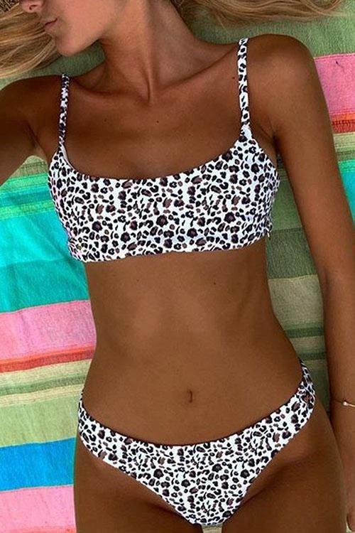 Double Sided Leopard Print Bikini